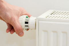 Rhiw central heating installation costs